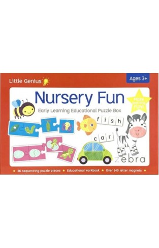 Little Genius Nursery Fun Early Learning Puzzle Box
